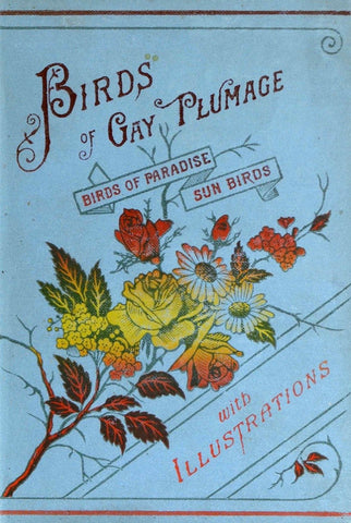 Birds of Gay Plumage, Birds of Paradise and Sun Birds by Mary and Elizabeth Kirby, 1885