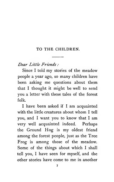 Among the Forest People by Clara Dillingham Pierson 1898