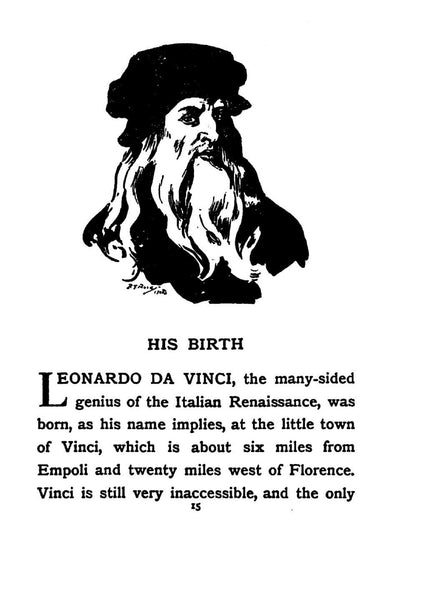 Leonardo da Vinci, Art Masterpieces in Colour, 1907