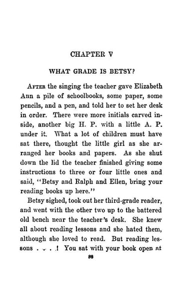Understood Betsy by Dorothy Canfield, 1917