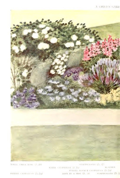 Gardens Shown to the Children by Janet Harvey Kelman 1912